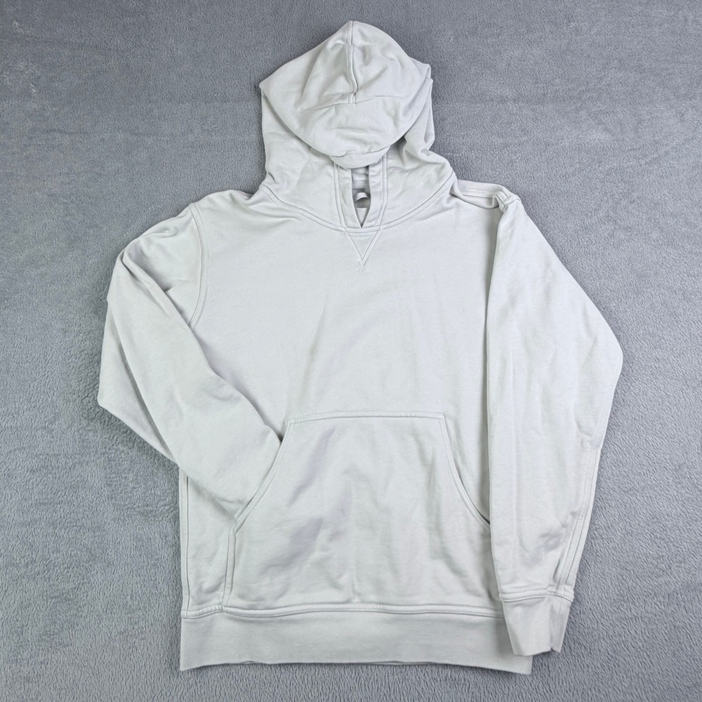 Lululemon Scuba Hoodie Pullover Light Grey Women Activewear Sweatshirt